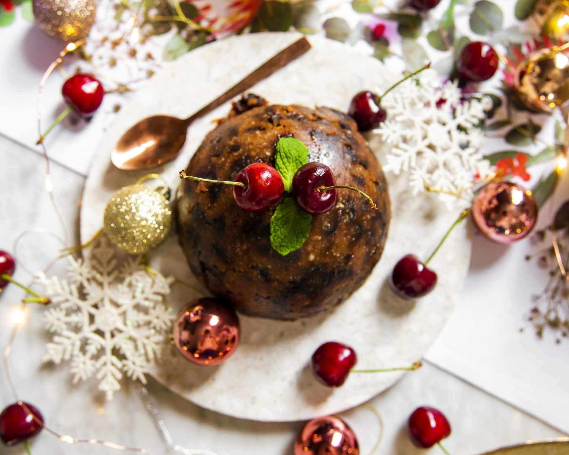 Fragrant Low-Fat Christmas Pudding - A Better Choice