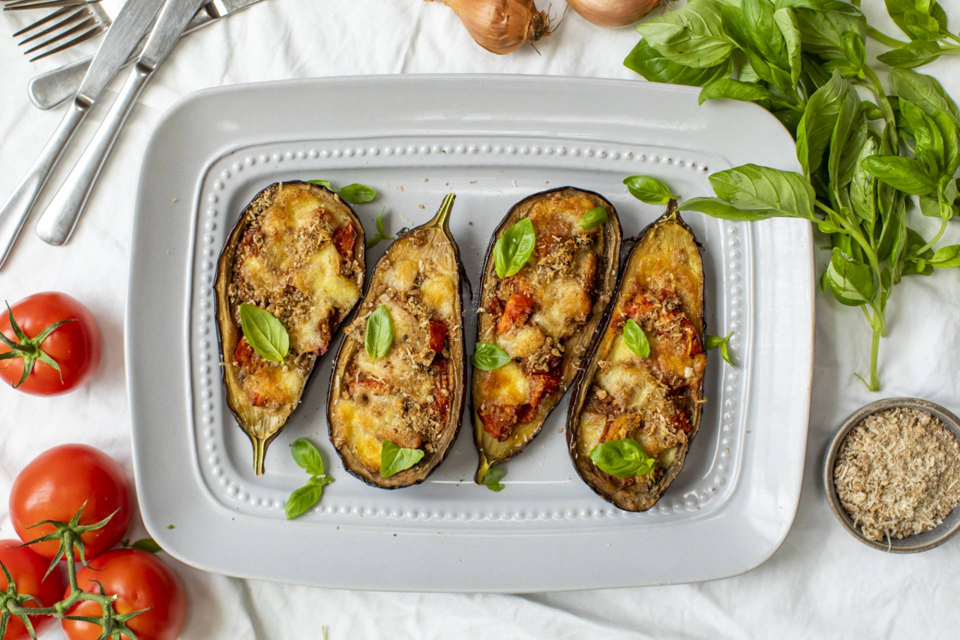 Stuffed Eggplants - A Better Choice