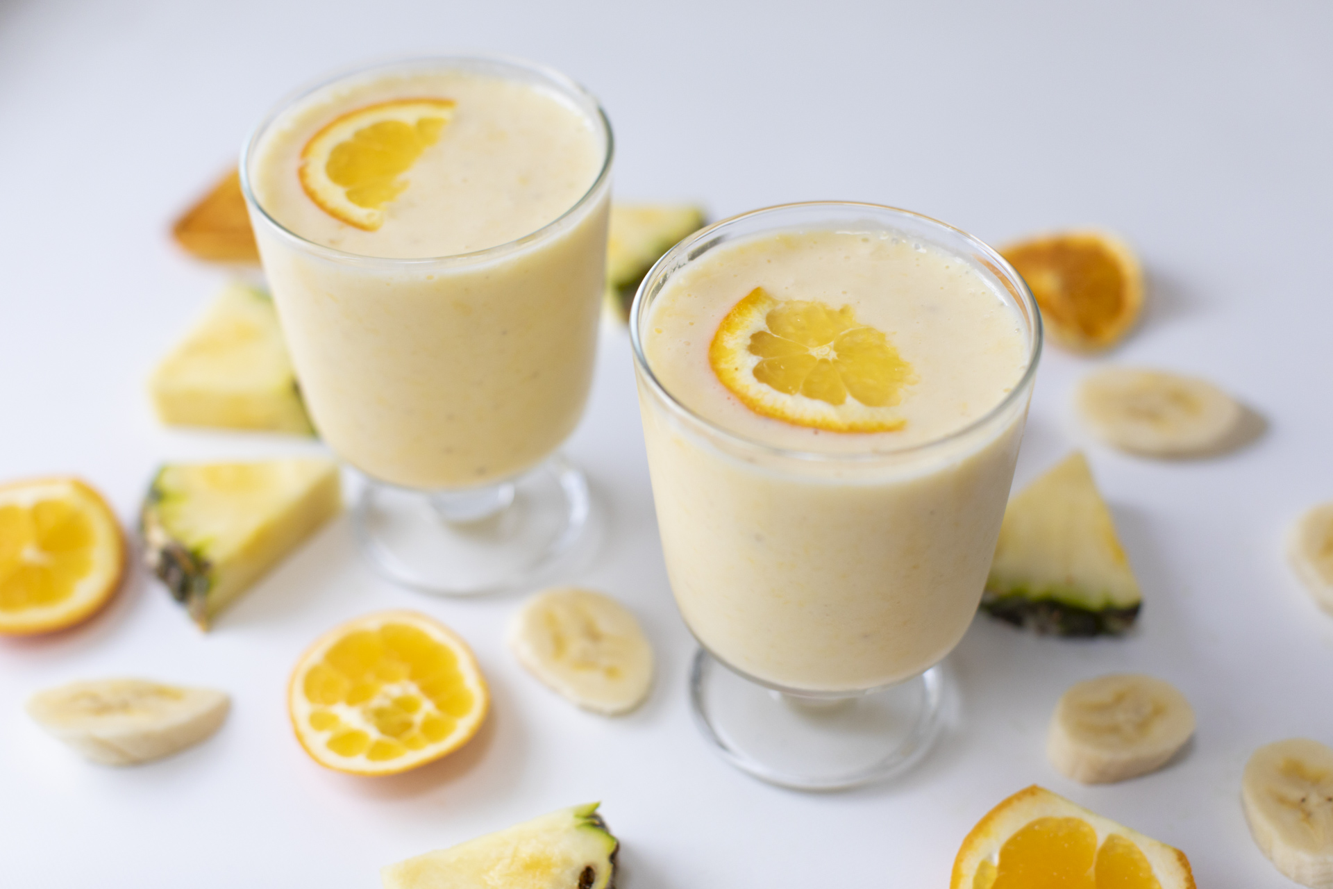 Pineapple, Orange & Banana Smoothie - A Better Choice