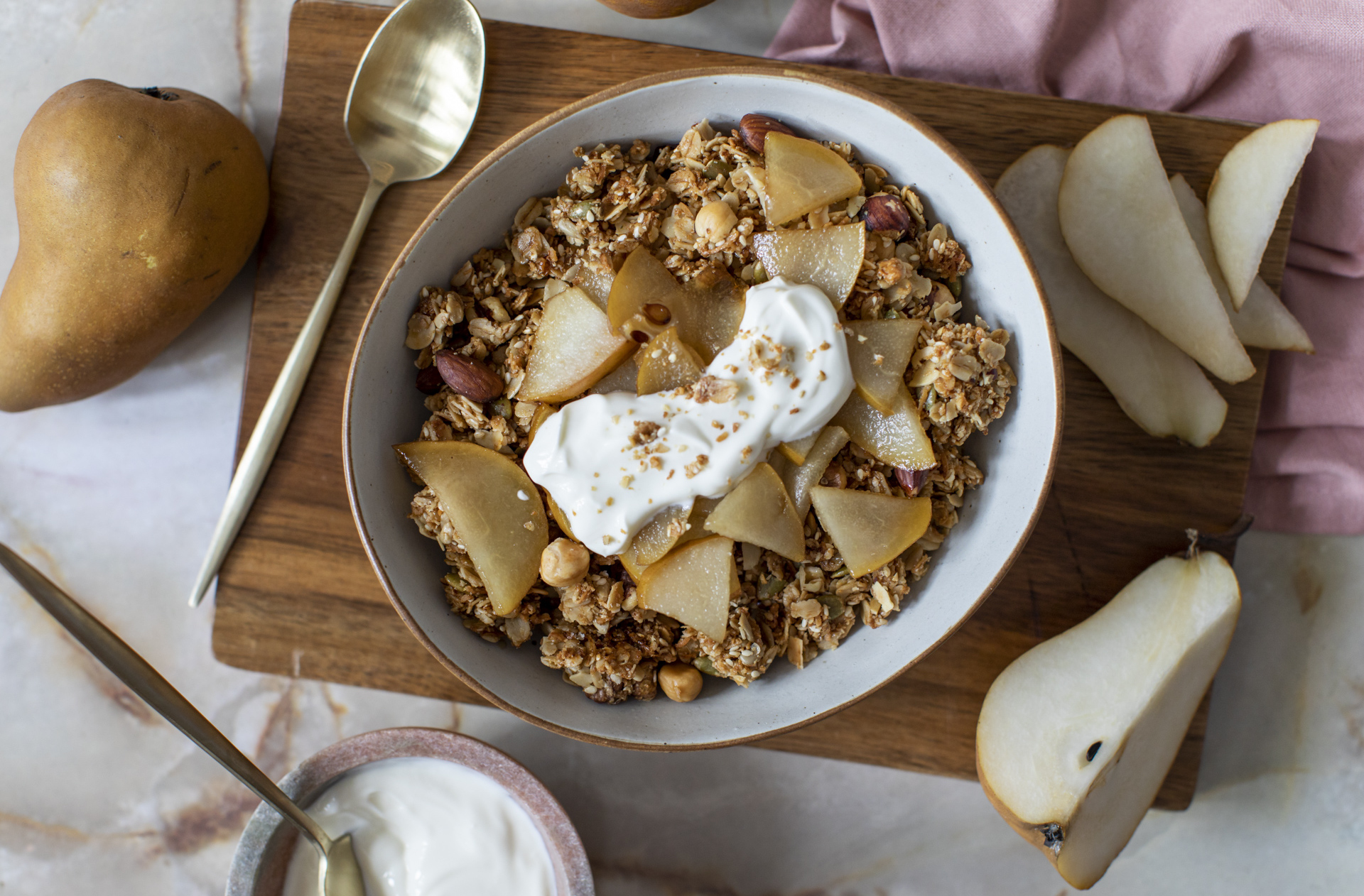 Pear & Ginger Oatmeal - A Better Choice